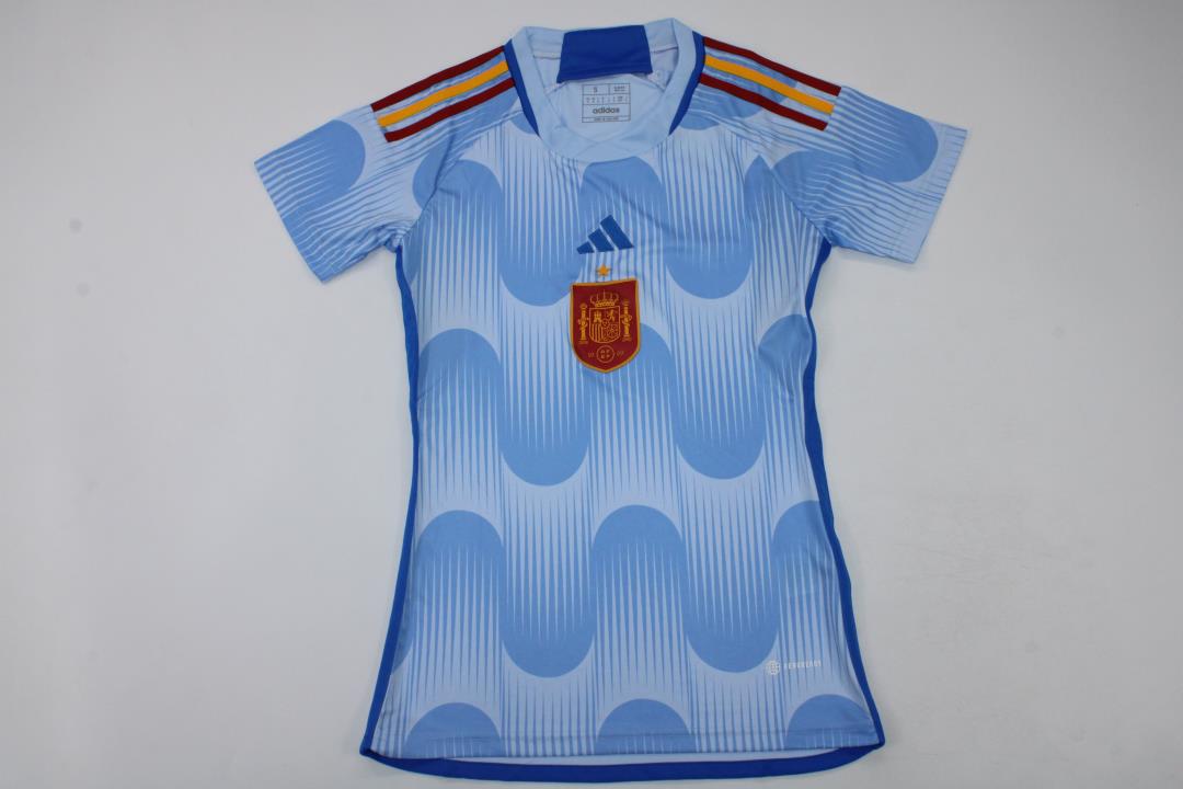 AAA Quality Spain Woman 2022 World Cup Away Jersey